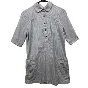 Heritage Women’s ShirtDress, Scandigirl pinstripe, size small, pockets!